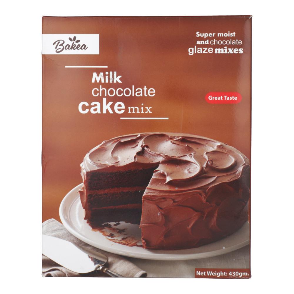 BAKEA CAKE MIX MILK CHOCOLATE 430GM Default Title - MamasJan Grocery
