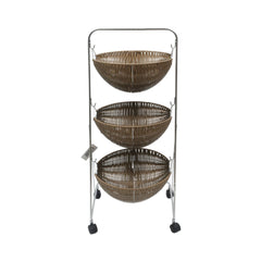 FRUIT TROLLY CANE 3PC CK5438 Default Title - MamasJan Crockery