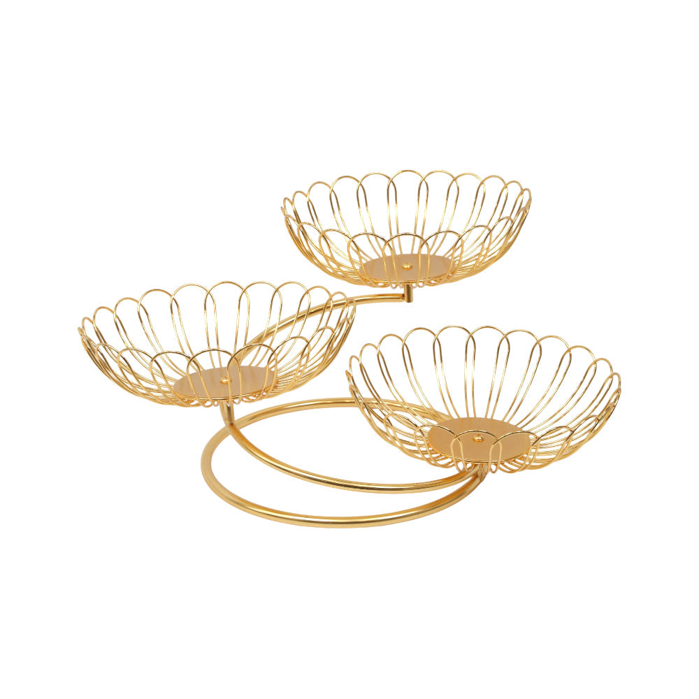 FRUIT BASKET EMAY YM3131G HFE Default Title - MamasJan Decoration