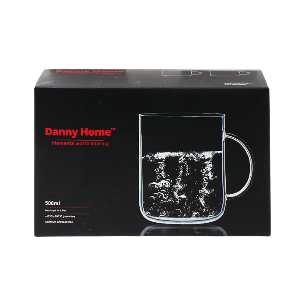 MUG SET 2PC DANNY HOME XF001 Default Title - MamasJan Crockery