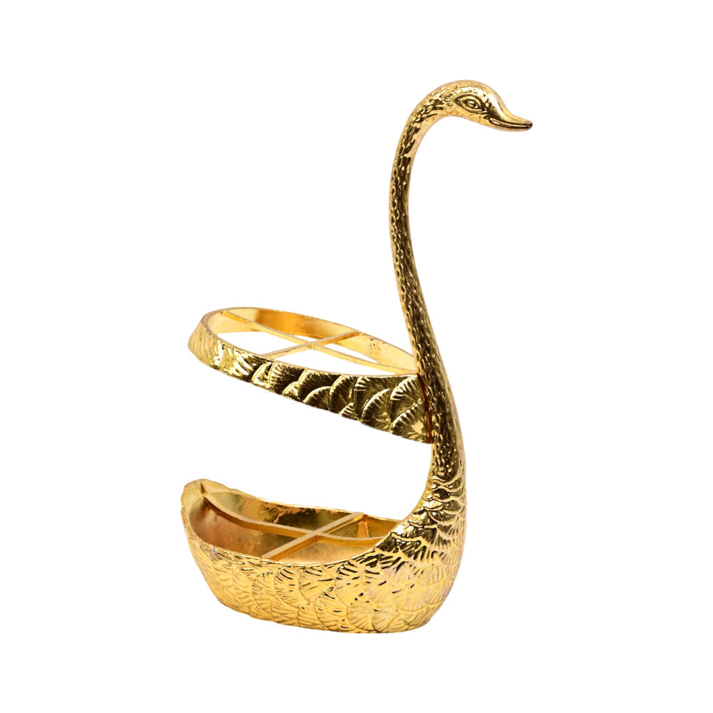 SPOON STAND GOOSE GOLDEN 8056 Default Title - MamasJan Crockery