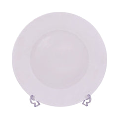 PLATE DINNER MANAL WHTIE ROUND E0011 Default Title - MamasJan Crockery