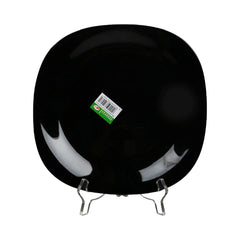 PLATE DINNER MANAL BLACK SQUARE B0051 Default Title - MamasJan Crockery