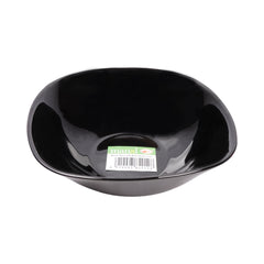 BOWL MANAL 17CM BLACK SQUARE B0055 Default Title - MamasJan Crockery