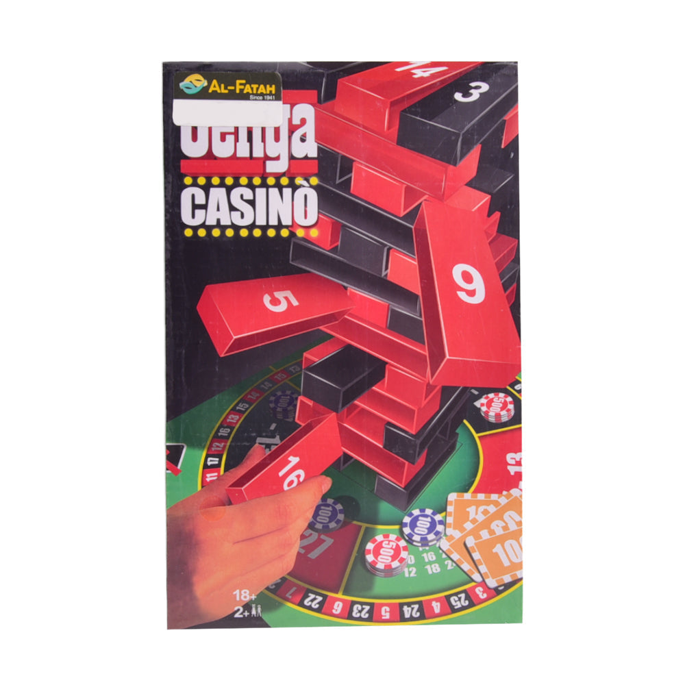 0149EYX JENGA CASINO GAME Default Title - MamasJan Toys