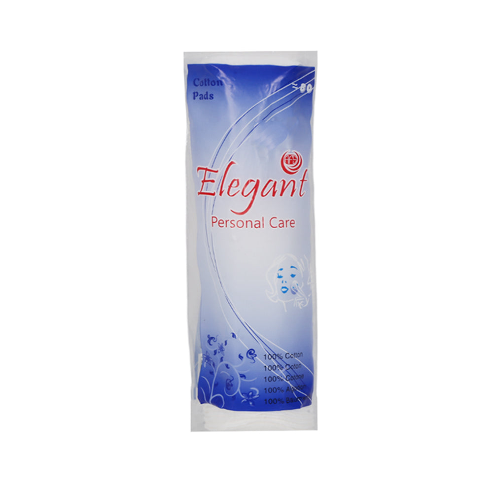 ELEGANT PERSONAL CARE COTTON PADS 80 PC Default Title - MamasJan skincare