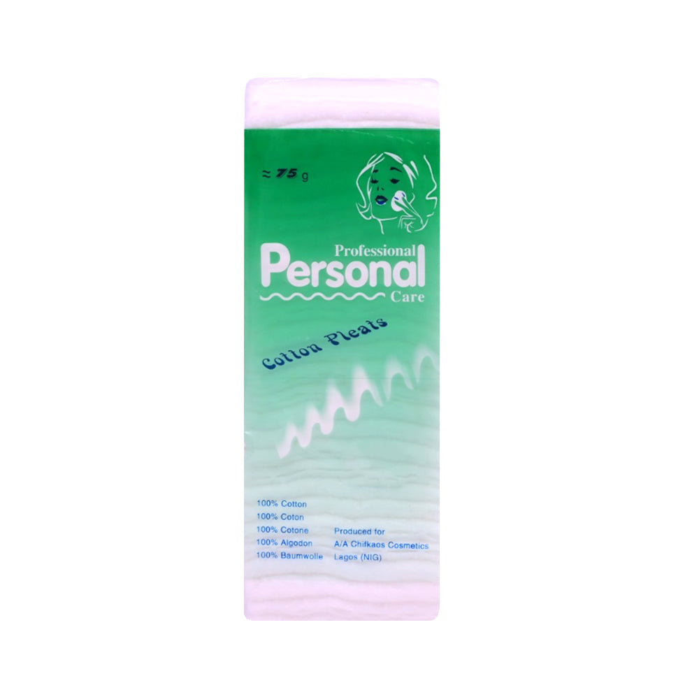 PROFESSIONAL PERSONAL CARE COTTON PLEATS 75G IR Default Title - MamasJan skincare