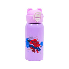 2601 SS VACUUM FLASK WATER BOTTLE SPIDERMAN 500ML S.T Default Title - MamasJan Toys