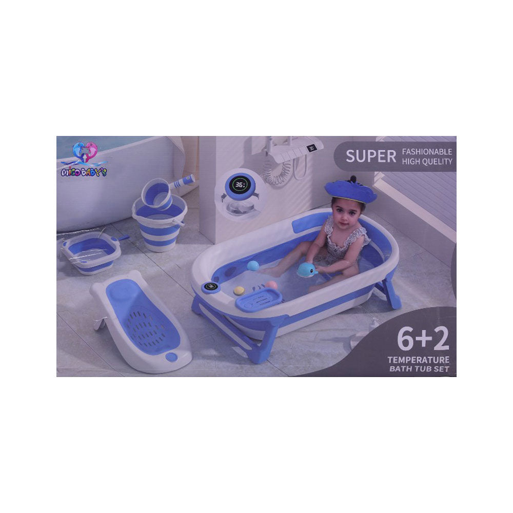 BABY TEMPERATURE BATH TUB SET IR MK25201 Default Title - MamasJan Toys