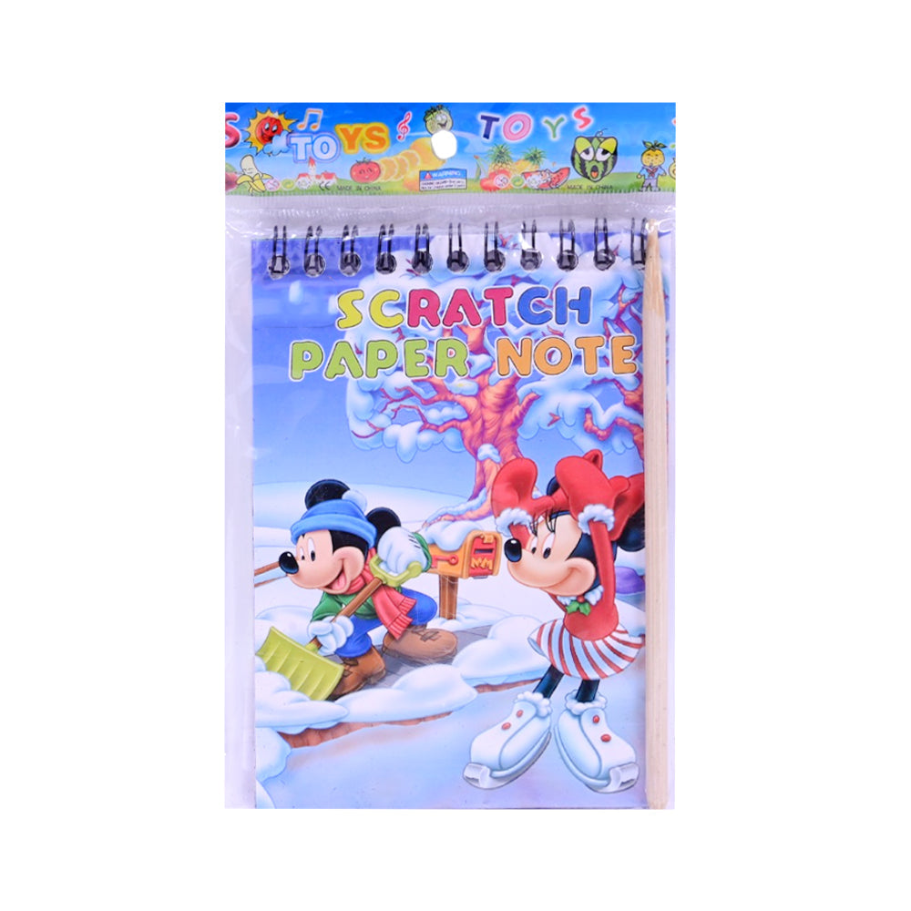 4217 SCRATCH NOTE BOOK Default Title - MamasJan Toys