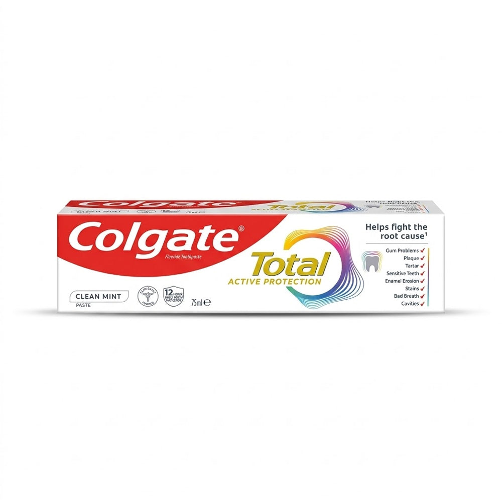 COLGATE TOOTH PASTE TOTAL CLEAN MINT 75 ML Default Title - MamasJan Grocery Nonfood