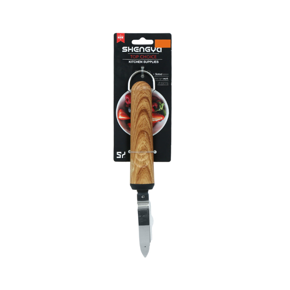 PEELER SHENGYA WOODEN HANDLE K6532T ZIK Default Title - MamasJan Crockery