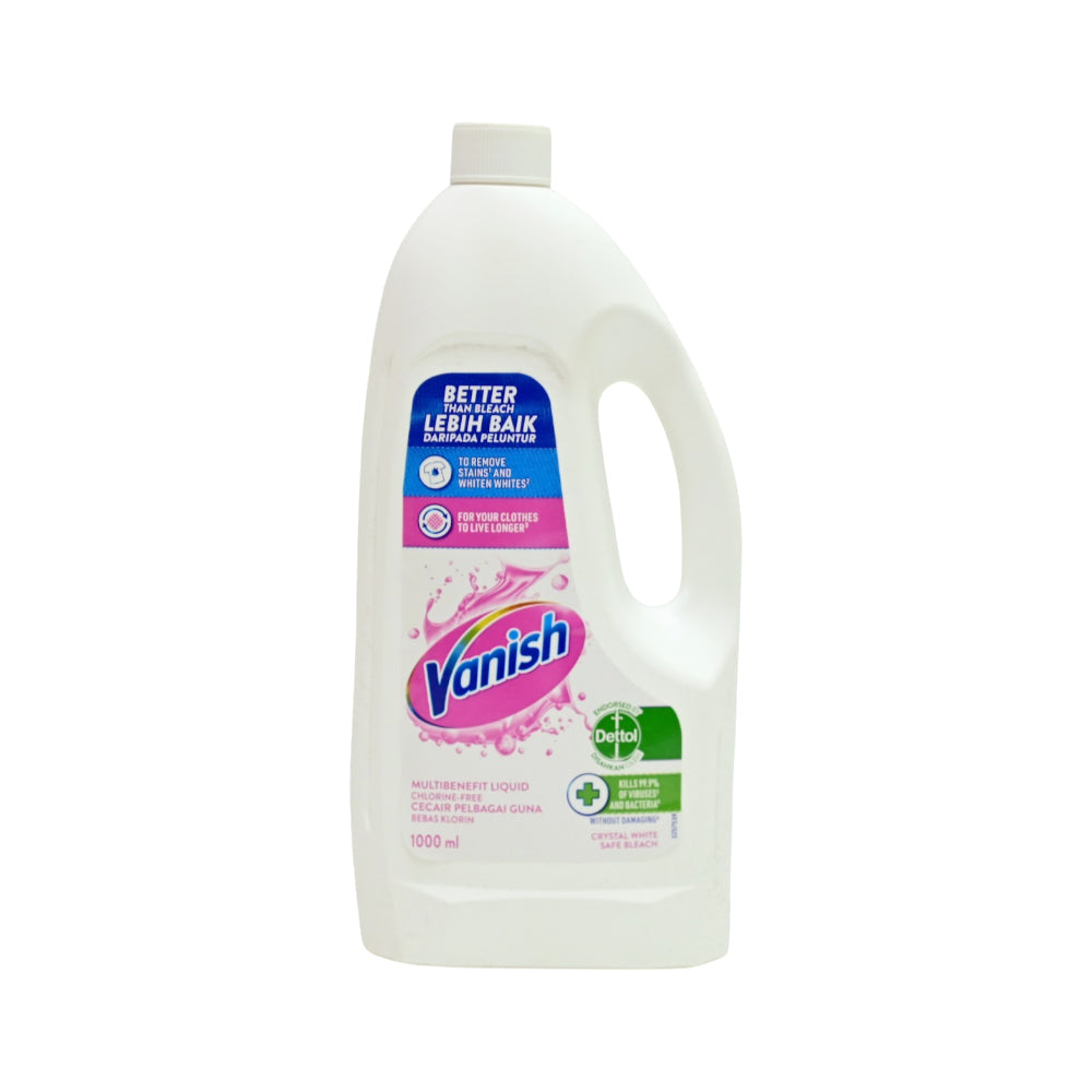VANISH LIQUID CLOTH CRYSTAL WHITE 1000 ML Default Title - MamasJan Grocery Nonfood