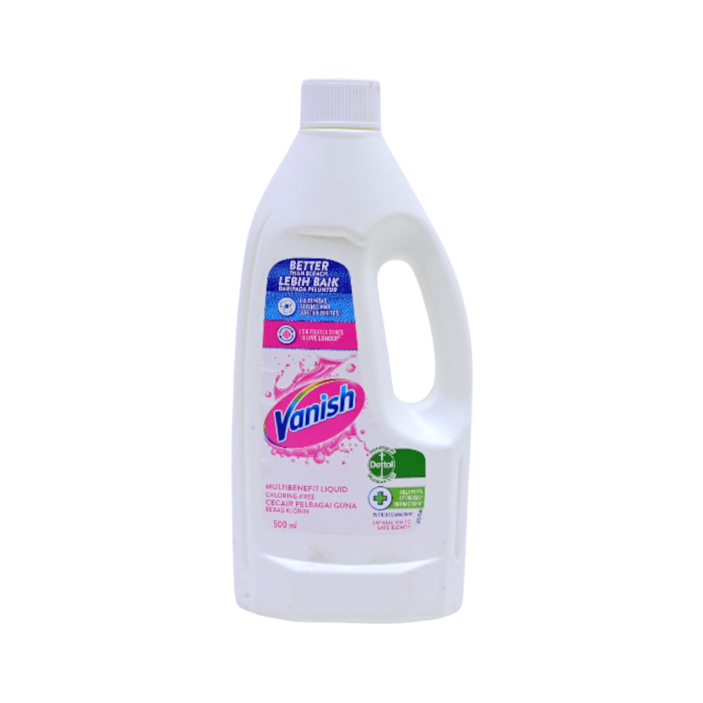 VANISH LIQUID CLOTH CRYSTAL WHITE 500 ML Default Title - MamasJan Grocery Nonfood