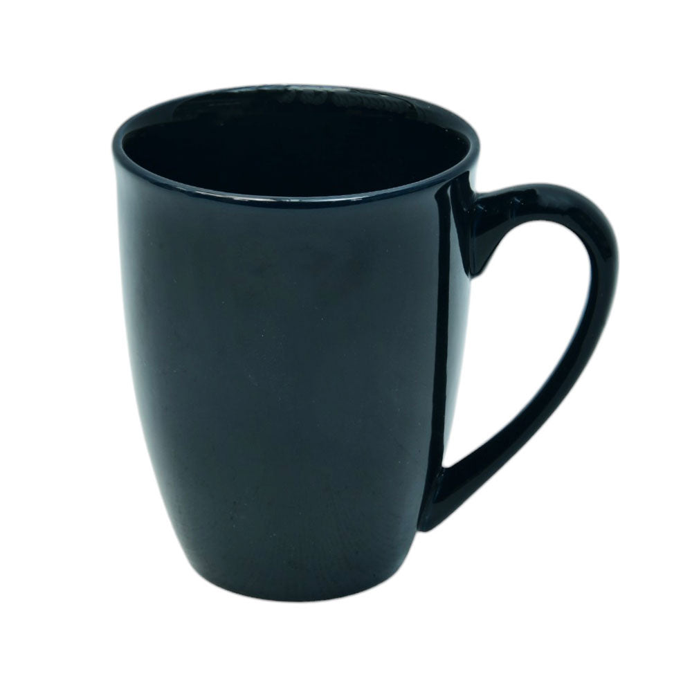 MUG PORCELAIN PLAIN BLACK LYMG36PB1BK Default Title - MamasJan Crockery