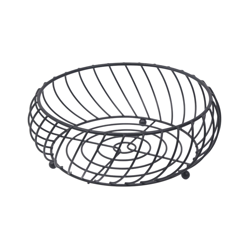 FRUIT BASKET EMAY BLACK YM35011B Default Title - MamasJan Decoration