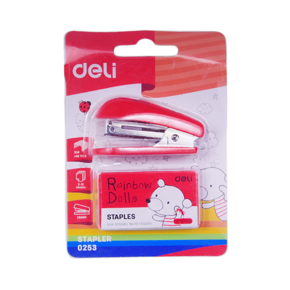 DELI MINI STAPLER 0253 Default Title - MamasJan Toys
