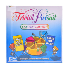 0182Y-1 TRIVIAL PURSUIT FAMILY EDITION GAME A.I Default Title - MamasJan Toys