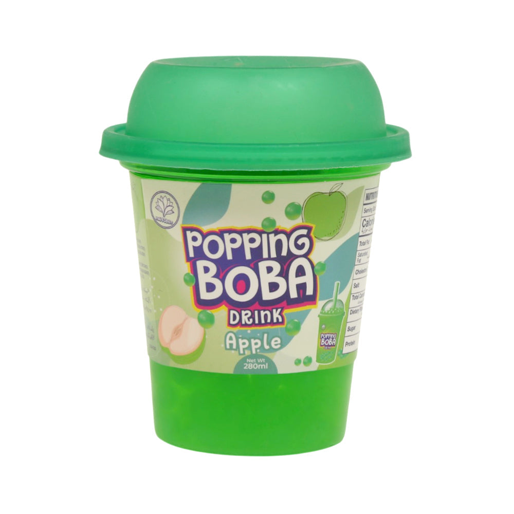 POPPING BOBA DRINK APPLE 280 ML Default Title - MamasJan Grocery Food