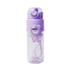 HN2312 TRANSPARENT WATER BOTTLE CARTOON Default Title - MamasJan Toys