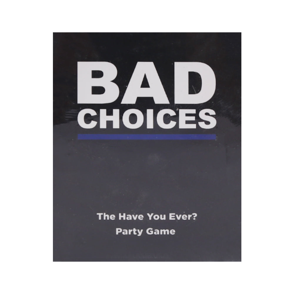 0162B-12 BAD CHOICES CARD GAME IR Default Title - MamasJan Toys