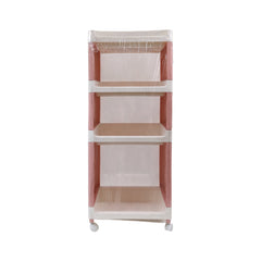 FLORAL PATTERN STORAGE RACK 4 PORTION 2446B IR 331-354 Default Title - MamasJan Grocery Nonfood