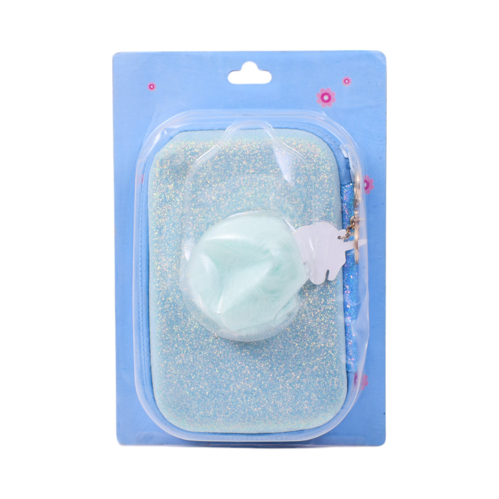 6525 PENCIL POUCH GLITTER WITH ZIPPER A.M Default Title - MamasJan Toys