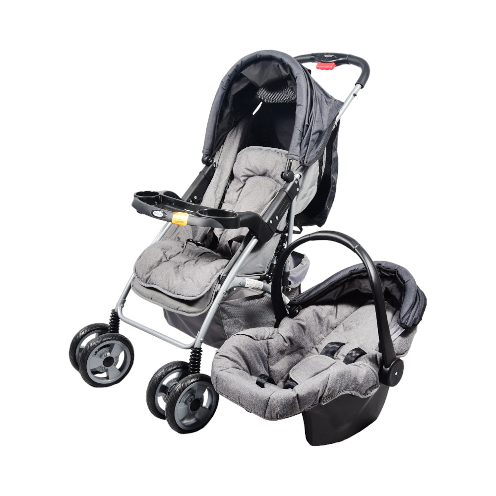 BABY STROLLERY WITH CARRIER YK-10-19 Default Title - MamasJan Toys