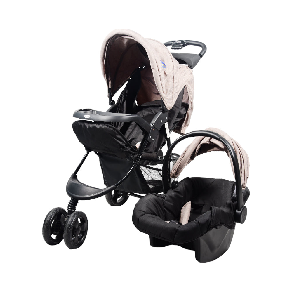 BABY STROLLER WITH CARRIER J-511-19 D Default Title - MamasJan Toys
