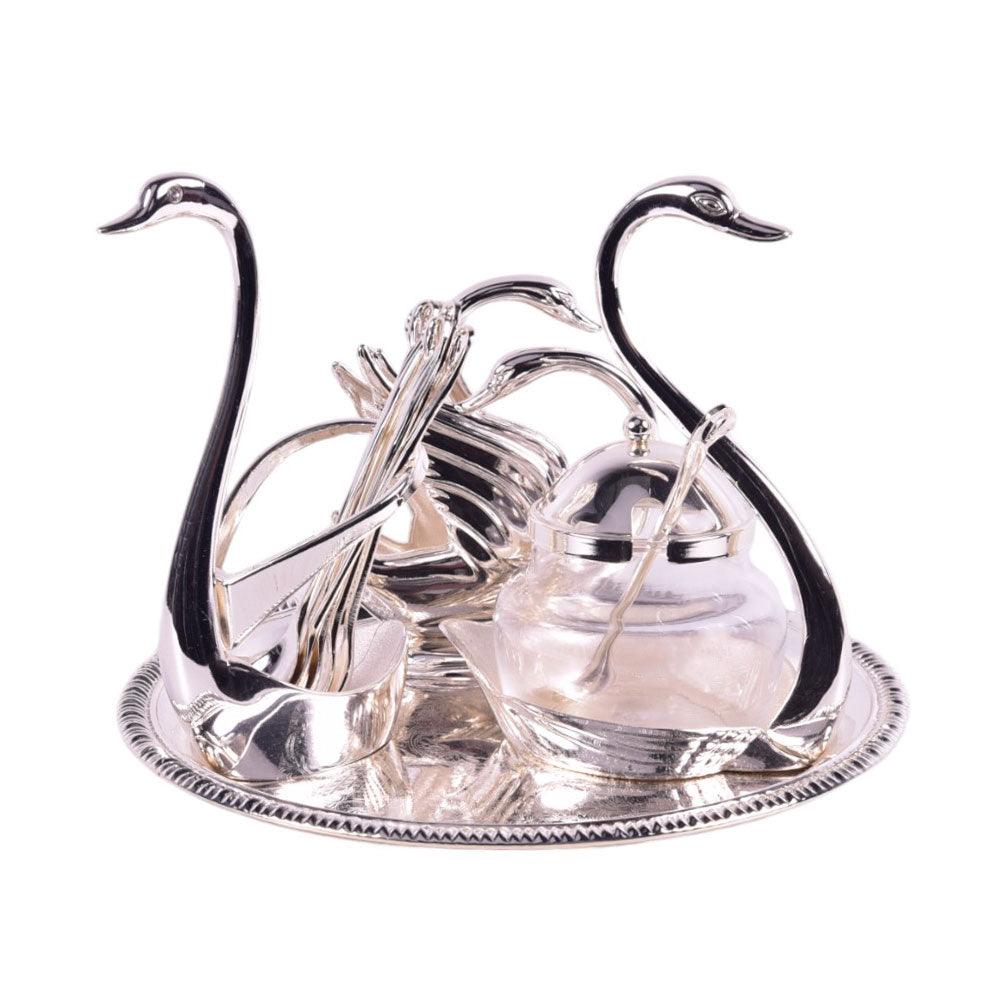 SUGAR POT SET ORCHID CD-5004 Default Title - MamasJan Crockery