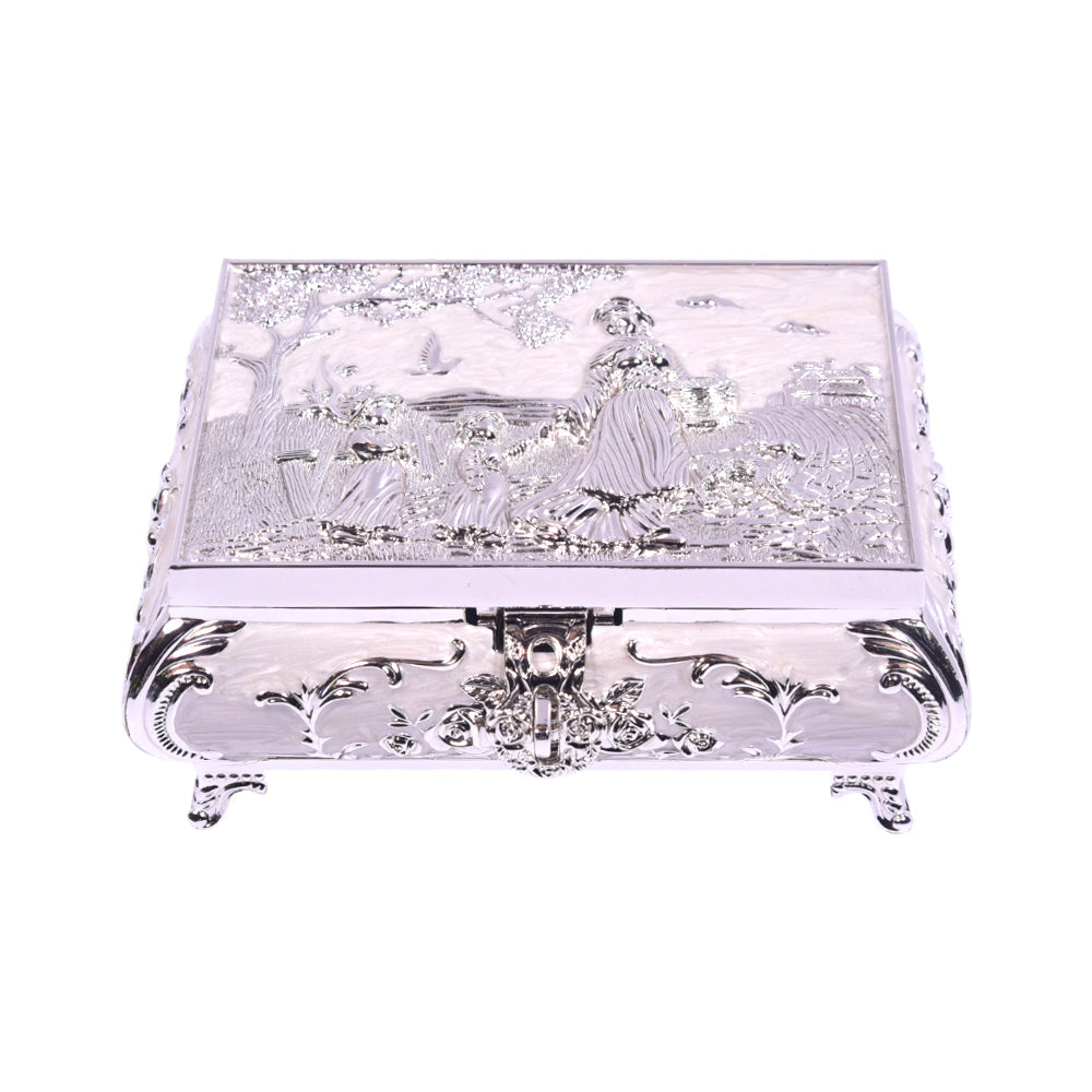 ORCHID JEWELERY BOX CD-5205 Default Title - MamasJan Décor
