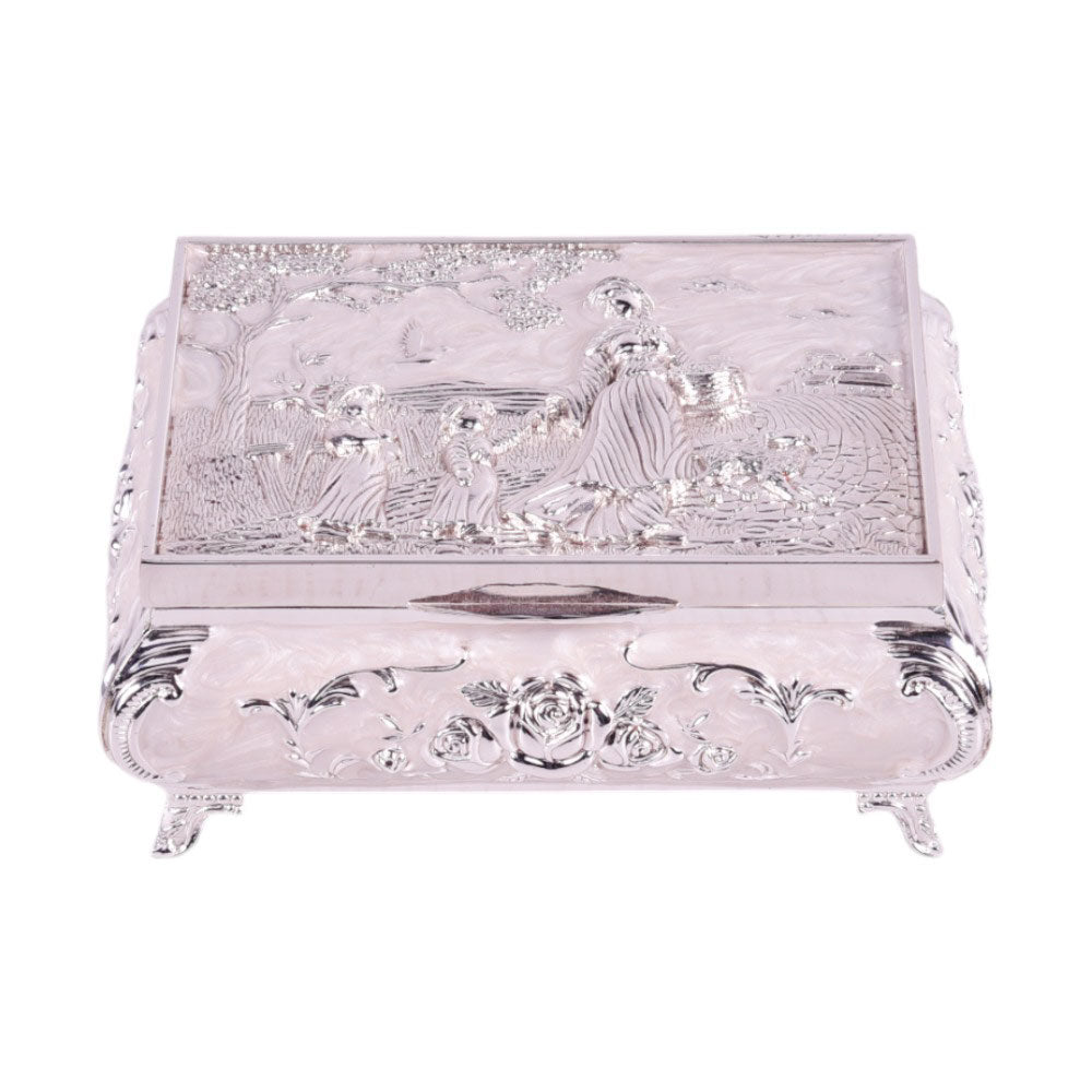 ORCHID JEWELERY BOX CD-5206 Default Title - MamasJan Décor