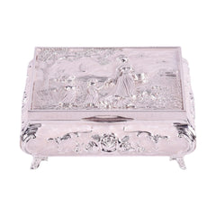 ORCHID JEWELERY BOX CD-5206 Default Title - MamasJan Décor