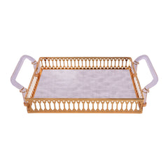 TRAY ORCHID CD-6738 Default Title - MamasJan Decoration