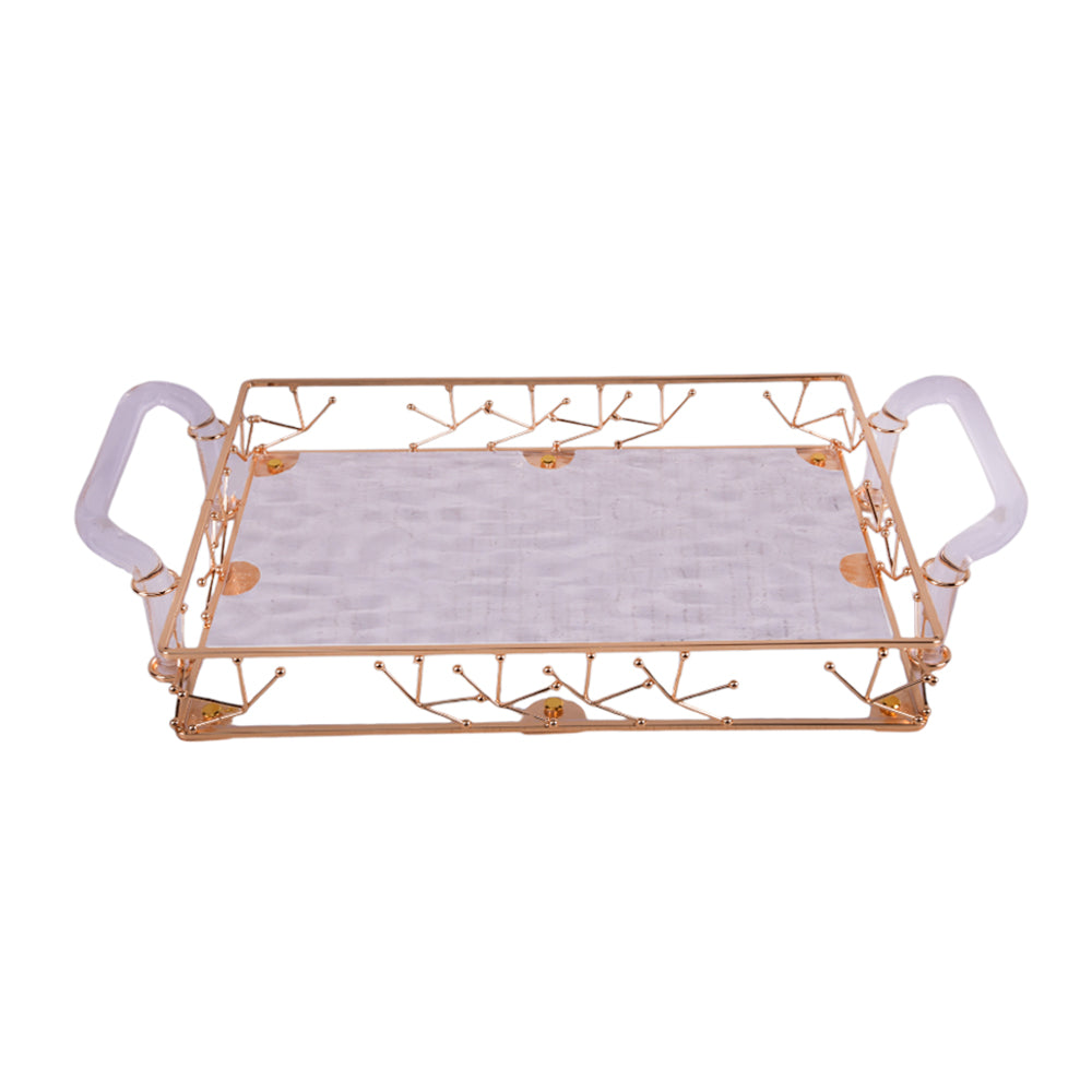 TRAY ORCHID CD-7019 Default Title - MamasJan Decoration
