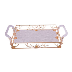 TRAY ORCHID CD-7019 Default Title - MamasJan Decoration