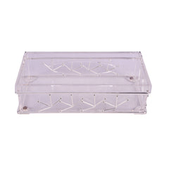 TISSUE BOX ORCHID CD-7068 Default Title - MamasJan Decoration