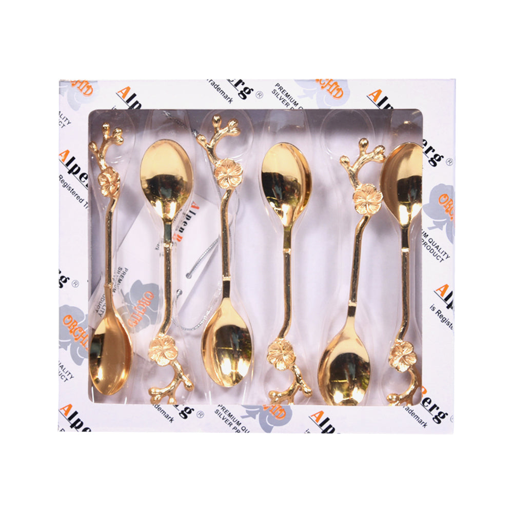 TEA SPOON ORCHID CD-7161 Default Title - MamasJan Décor