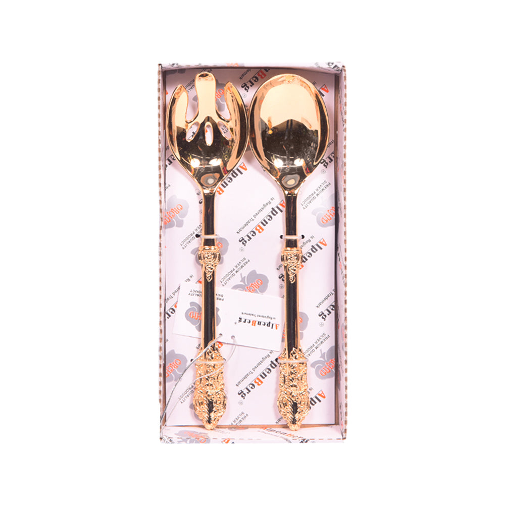 SPOON 2PC SET ORCHID CD-7166 Default Title - MamasJan Crockery