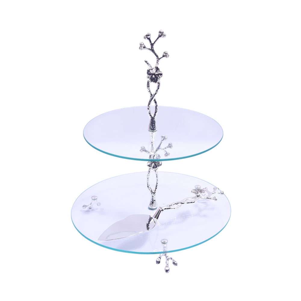 CAKE SET ORCHID CD-7176 Default Title - MamasJan Décor