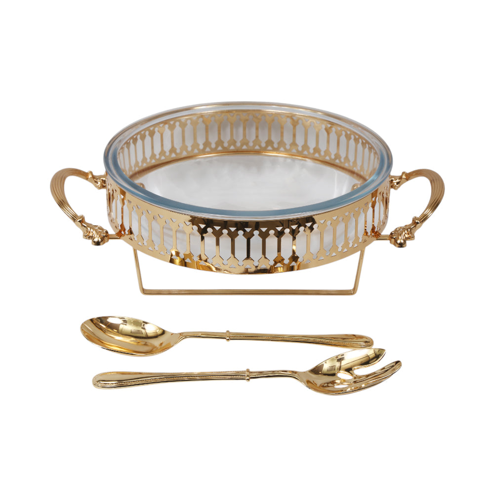 BOWL SALAD ORCHID CD7245 Default Title - MamasJan Crockery