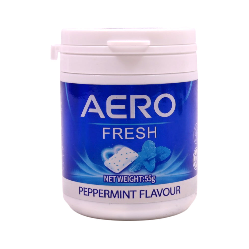 DAFFODILS AERO FRESH PEPPERMINT BUBBLE GUM 55 GM Default Title - MamasJan GroceryFoods