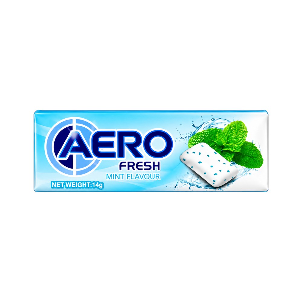 DAFFODILS AERO MINT BUBBLE GUM 25 GM Default Title - MamasJan Grocery Food