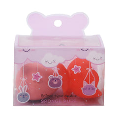 ANIMALS TYPE DOUBLE SPONGE PUFF FP-365 Default Title - MamasJan Makeup