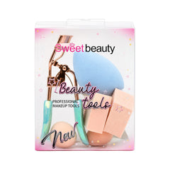 SWEET BEAUTY BLENDER MAKEUP TOOL SET 6IN1 BX-2232 Default Title - MamasJan Makeup
