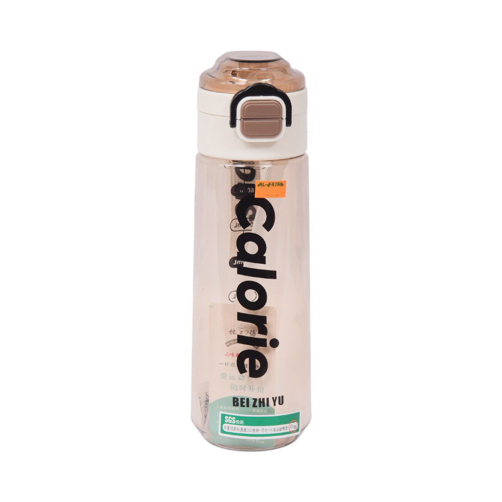 WATER BOTTLE ACRYLIC IR 650 ML B6124/Z1-5 Default Title - MamasJan Crockery