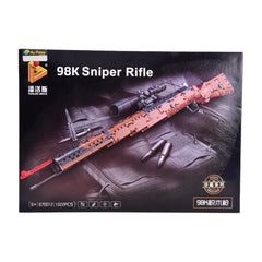 670012 98K SNIPER RIFLE BLOCKS SET 1022 PC IR Default Title - MamasJan Toys