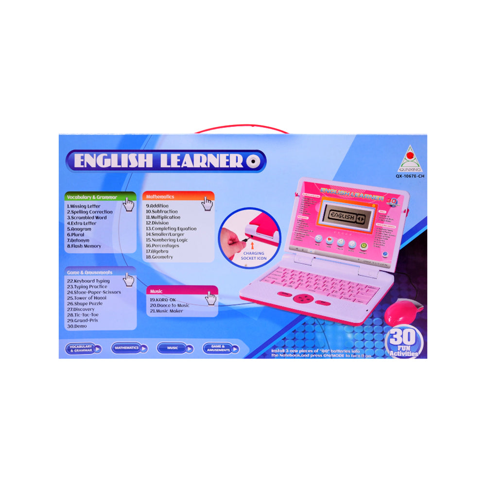 1067E-CH ENGLISH LEARNER LAPTOP IR Default Title - MamasJan Toys