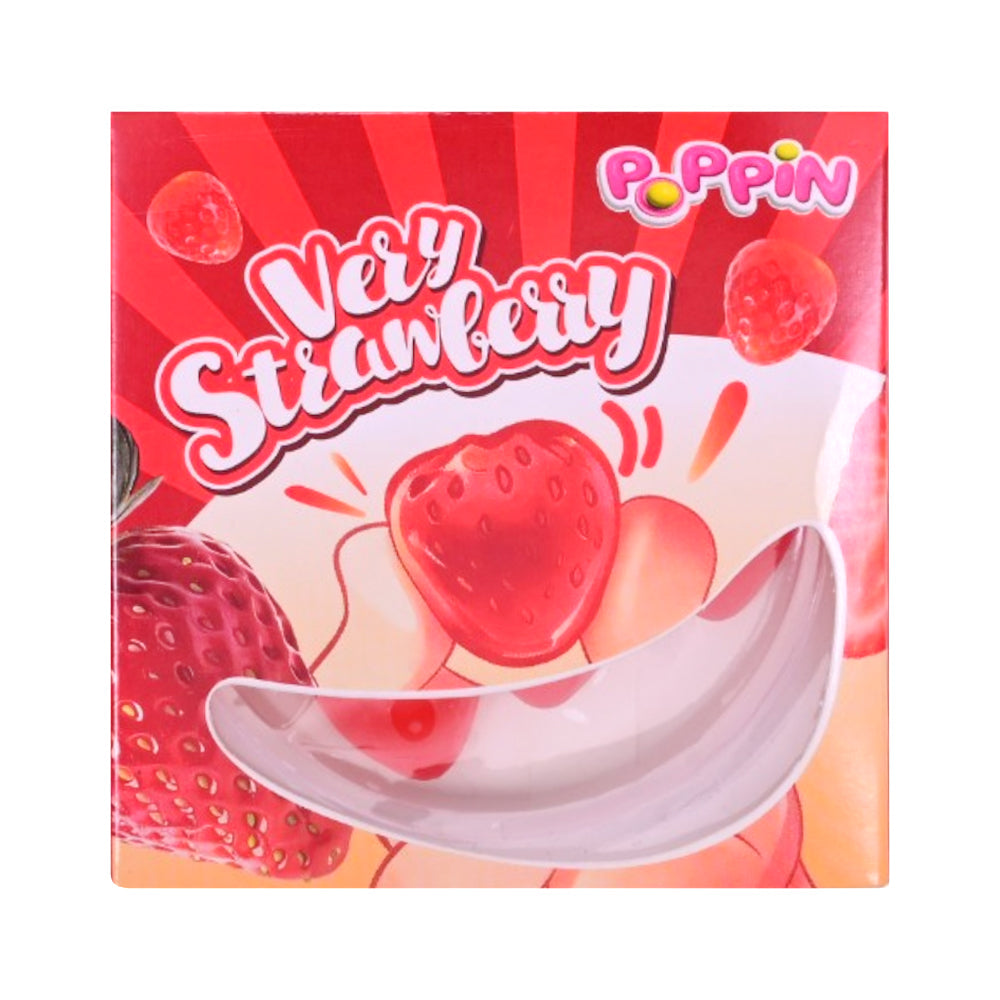 POPPIN VERY STRAWBERRY JELLY 15G 24PCS Default Title - MamasJan Grocery Food