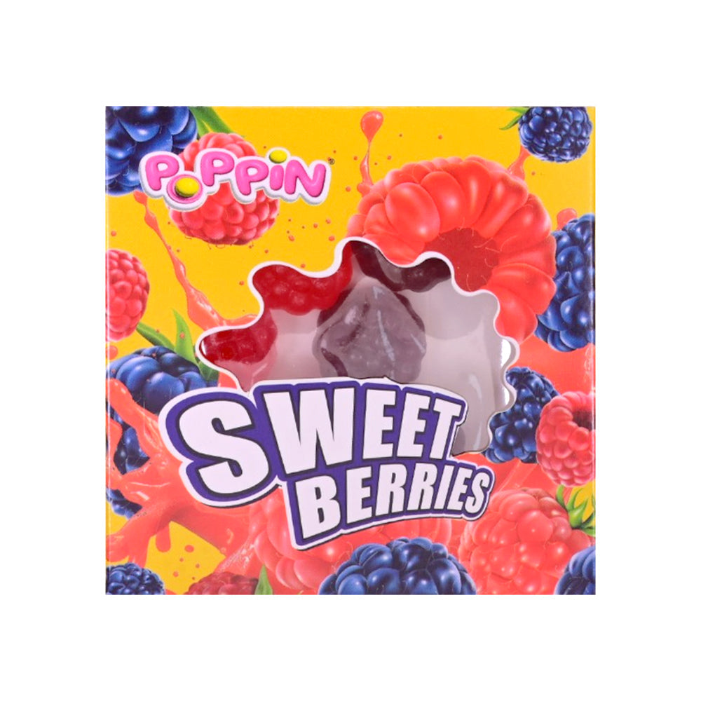 POPPIN SWEET BERRIES JELLY 15G 24PCS Default Title - MamasJan Grocery Food